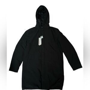 Club Monaco Men’s Refined Padded Jacket Manteaux Black/Noir Size L